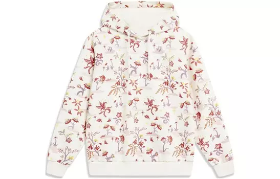 Свитшот женский Rijin Doujin Collection бежевый с принтом Lining