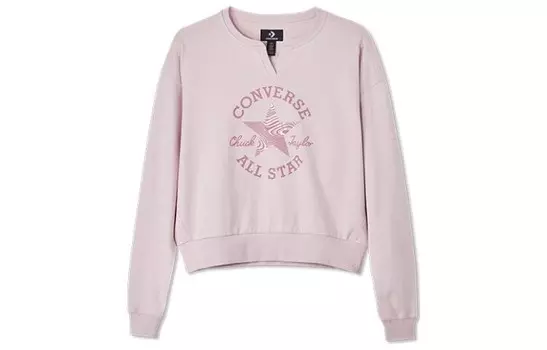 Свитшот женский розовый Converse