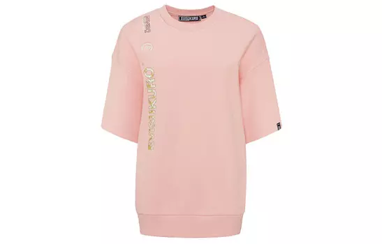 Свитшот женский розовый Evisu