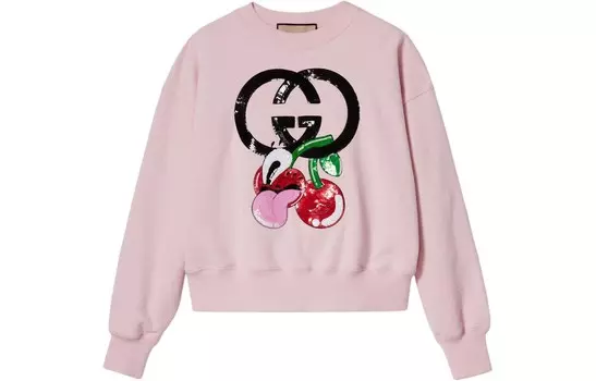 Свитшот женский розовый Gucci