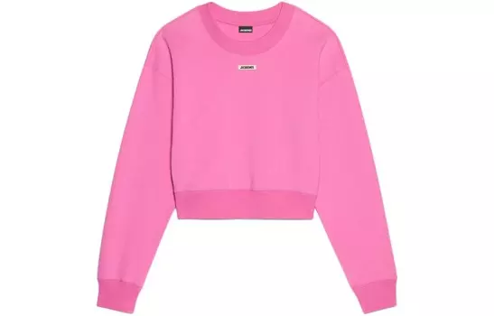 Свитшот женский розовый Jacquemus