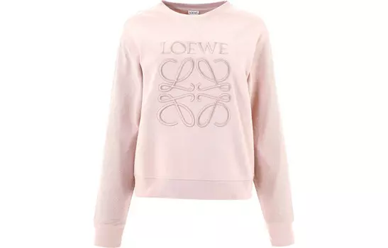 Свитшот женский розовый Loewe