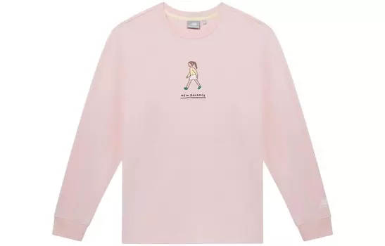 Свитшот женский розовый New Balance