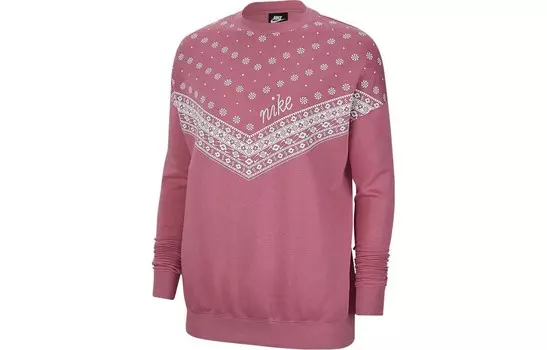 Свитшот женский розовый Nike