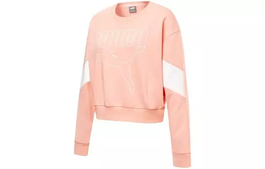 Свитшот женский розовый Puma