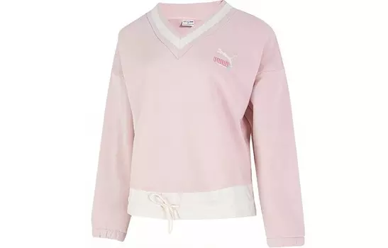 Свитшот женский розовый Puma