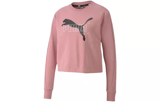 Свитшот женский розовый Puma