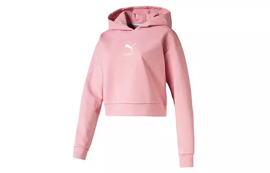 Свитшот женский розовый Puma, розовый