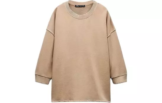 Свитшот женский розовый Zara