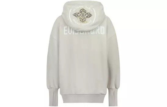 Свитшот женский серебристо-серый Evisu