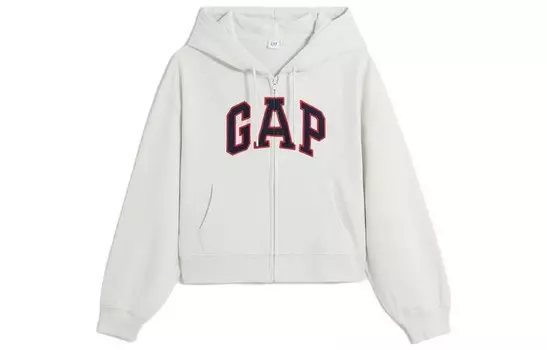 Свитшот женский серый/белый Gap