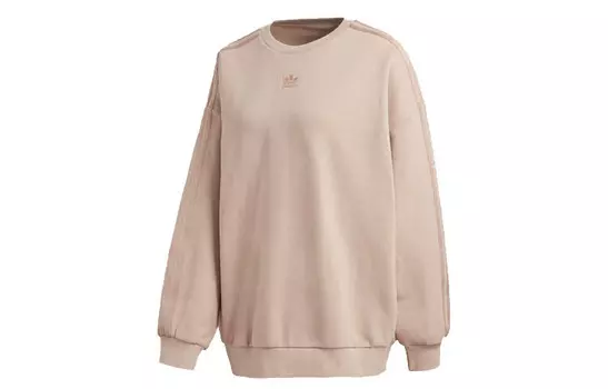 Свитшот женский серый/жемчужный пудровый Adidas Originals, серый