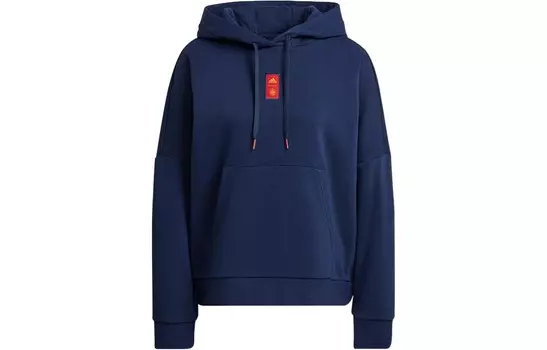 Свитшот женский синий Adidas