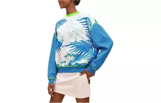 Свитшот женский синий Hermes