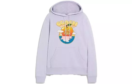 Свитшот женский сиреневый Coach
