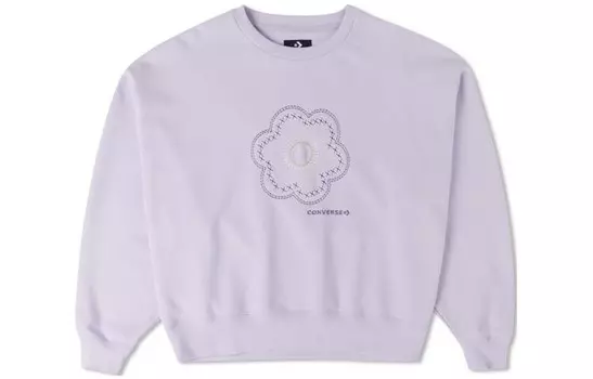 Свитшот женский сиреневый Converse