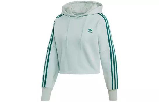 Свитшот женский Steam Green Adidas Originals, зеленый