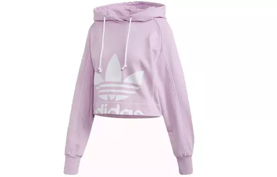 Свитшот женский светло-фиолетовый Adidas Originals, светло-фиолетовый