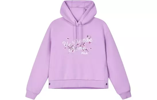 Свитшот женский светло-фиолетовый фенол Fila