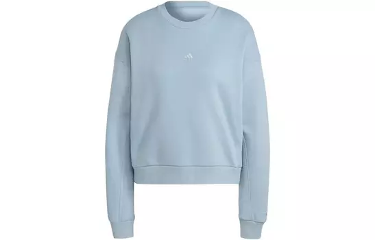 Свитшот женский светло-голубой Adidas