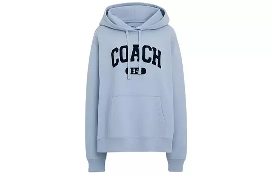 Свитшот женский светло-голубой Coach