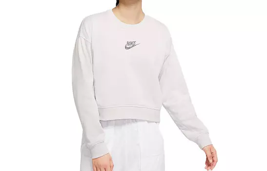 Свитшот женский светло-серебристо-серый Nike