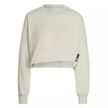 Свитшот женский светло-серый Adidas