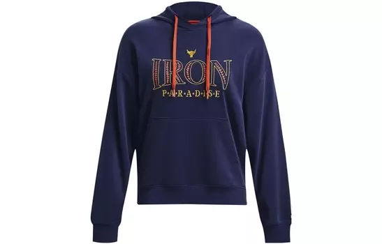 Свитшот женский темно-синий/белый Under Armour