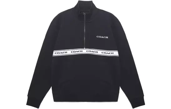 Свитшот женский темно-синий Coach