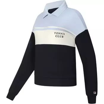 Свитшот женский темно-синий Fila