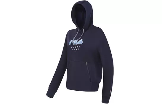 Свитшот женский темно-синий Fila