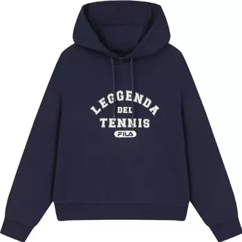 Свитшот женский темно-синий Fila