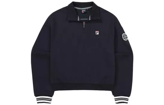 Свитшот женский темно-синий Fila