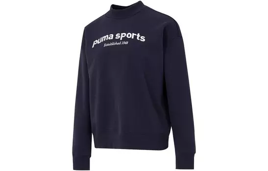 Свитшот женский темно-синий Puma