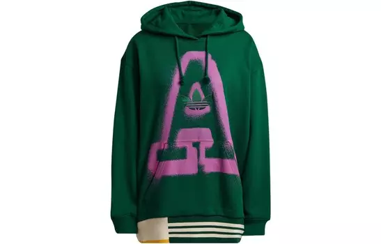Свитшот женский темно-зеленый Adidas Originals