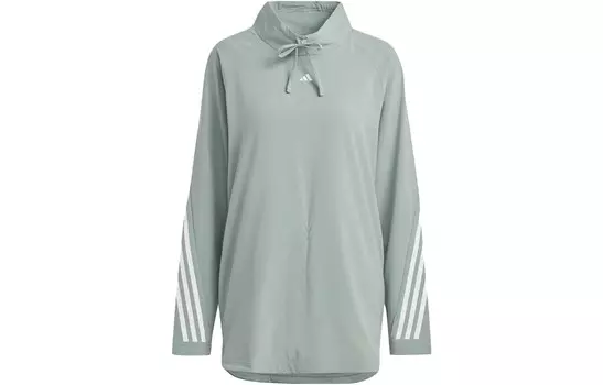 Свитшот женский зеленый Adidas