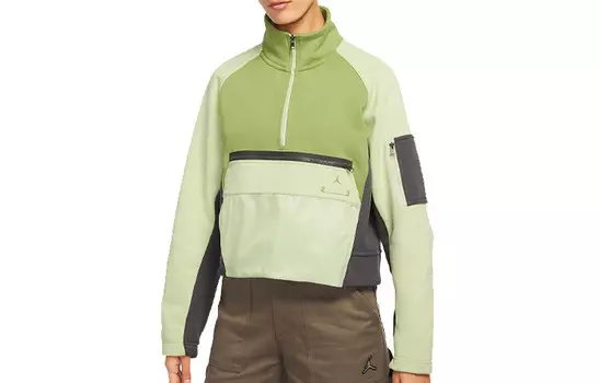 Свитшот женский зеленый Jordan