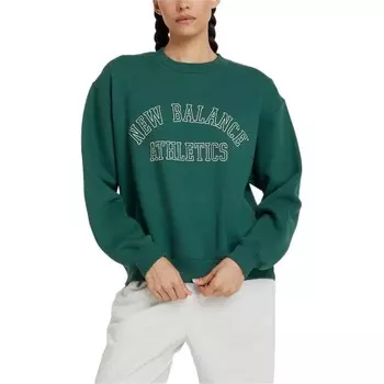 Свитшот женский зеленый New Balance