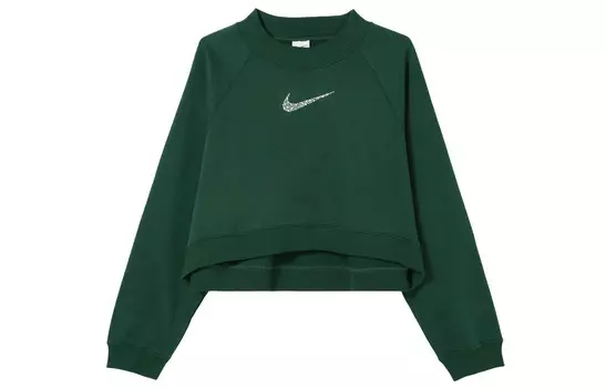 Свитшот женский зеленый Nike