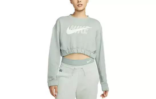 Свитшот женский зеленый Nike