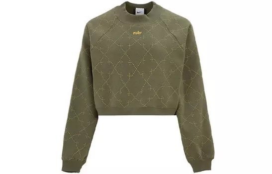 Свитшот женский зеленый Nike