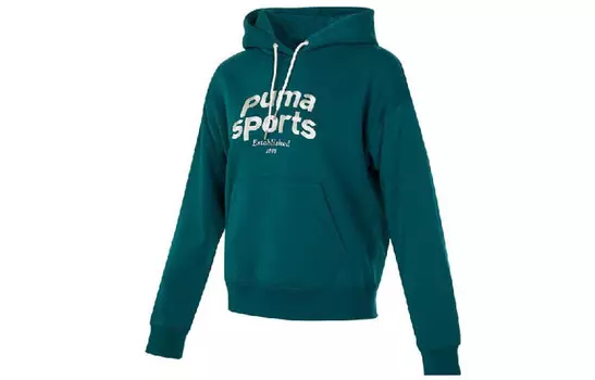 Свитшот женский зеленый Puma