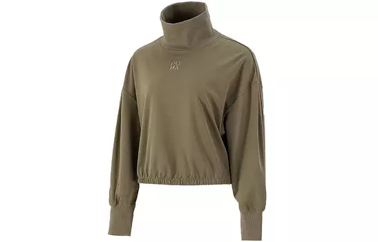Свитшот женский зеленый Puma