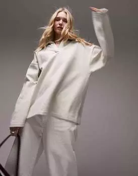 Свитшоты-поло премиум-класса Topshop с камнем