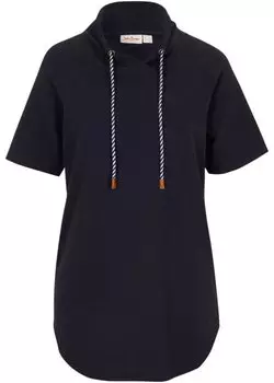 Свободная длинная толстовка с половиной рукавов John Baner Jeanswear, синий