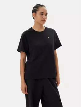 Свободная футболка 7W000028 AF10373 UC001 Ea7 Emporio Armani, черный