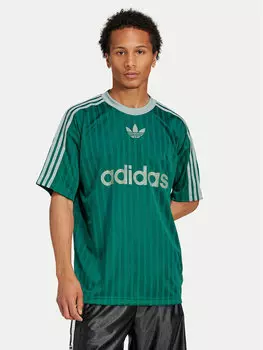 Свободная футболка adicolor JP1028 Adidas, зеленый