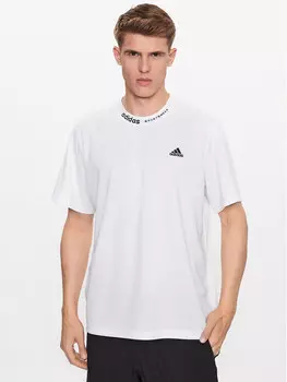 Свободная футболка Adidas, белый