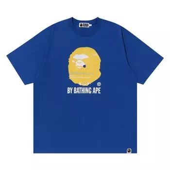Свободная футболка BAPE By Bathing Ape, синяя