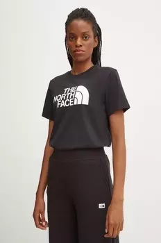 Свободная футболка Easy Tee The North Face, черный